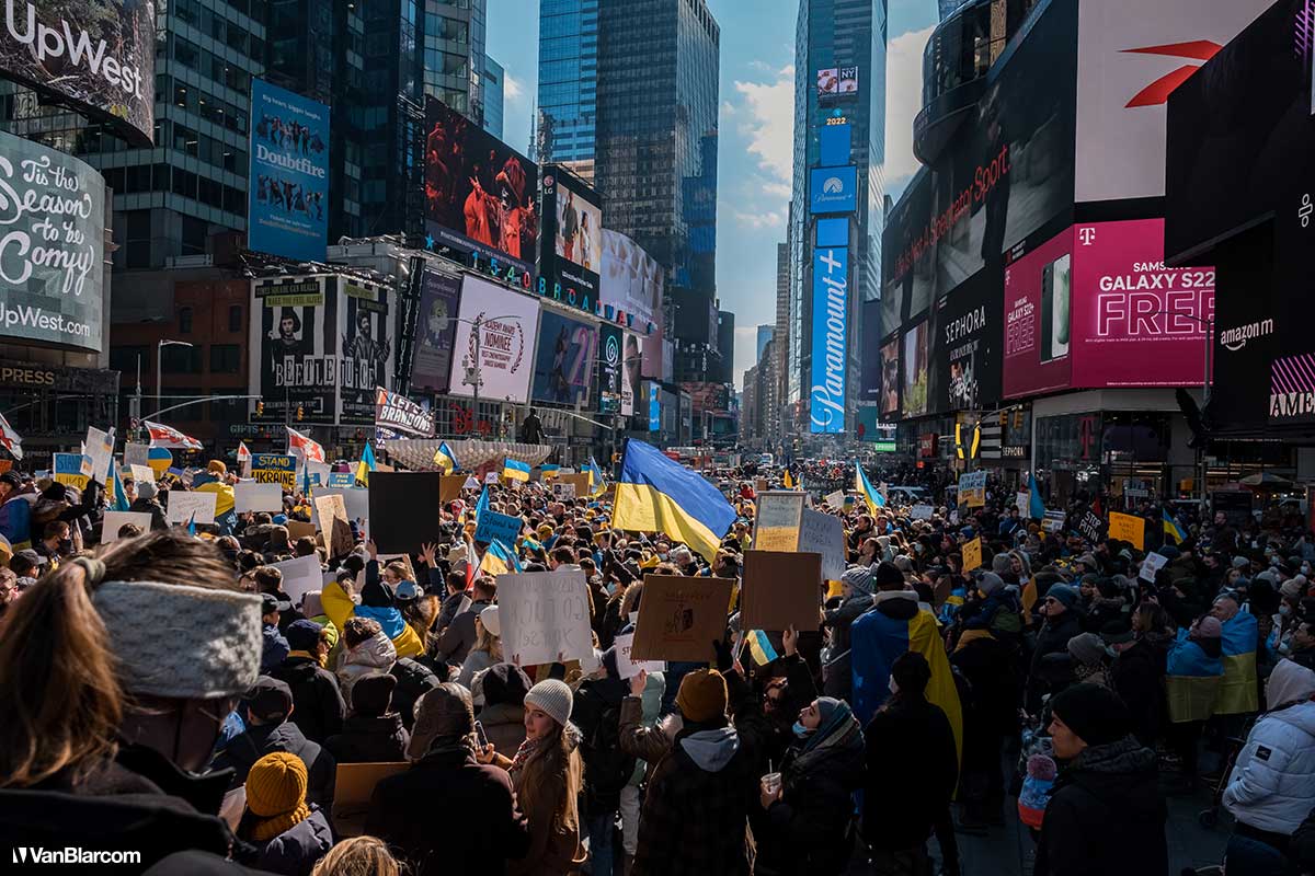 Stand With Ukraine: NYC and Philly